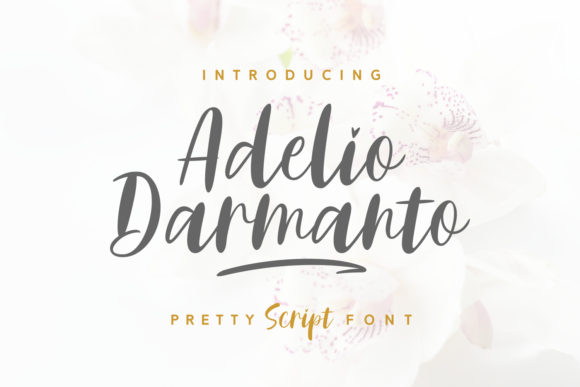 Adelio Darmanto: A Delicate Script for Feminine Design