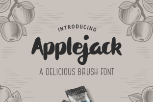 Applejack Font: A Chubby Script for Editorial Warmth