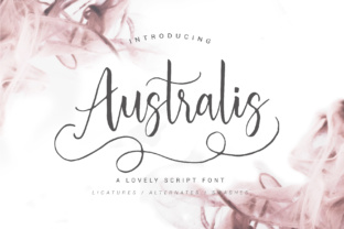 Australis: A Handwritten Font for Modern Web Design