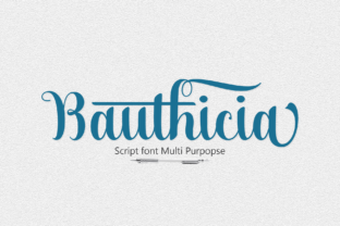 Bauthicia: The Perfect Script Font for Handmade Brands
