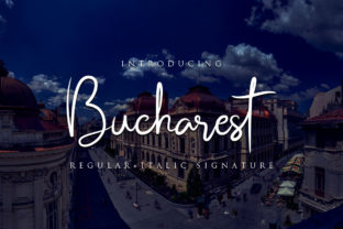 Bucharest: A Modern Signature Typeface for Editorial Design