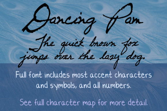 Dancing Pam: A Script Typeface for Authentic Branding
