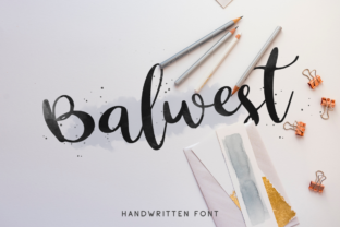 Designing with Balwest: A Bouncy Script Font for Brand Identity