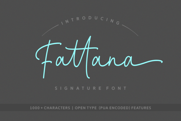 Fattana Font Review: A Sleek Monoline Typeface for Editorial Design