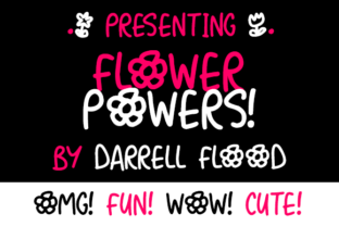 Flower Powers: A Handwritten Font for Authentic Branding