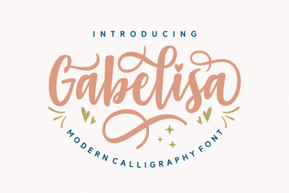 Gabelisa: A Luxurious Display Font for Web Design