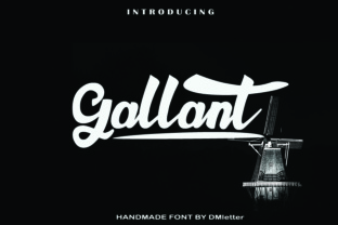 Gallant: The Handmade Font That Elevates Your Brand Identity