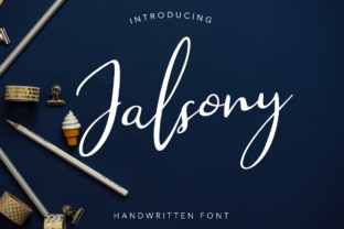Jalsony: A Fresh Script Font for Web Design