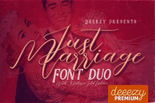 Just Marriage Font Review for Campaign Design