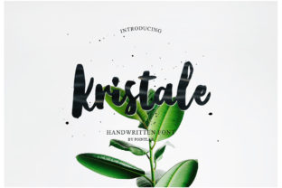 Kristale Font: A Modern Script for Handmade Brands