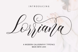 Lorriana Font Review: Elevating Campaign Visuals with Modern Script