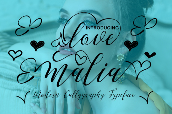 Love Malia: A Swashy Script Font for Bold Branding