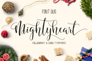 Mighty Heart: A Swashy Script Font for Handmade Brands