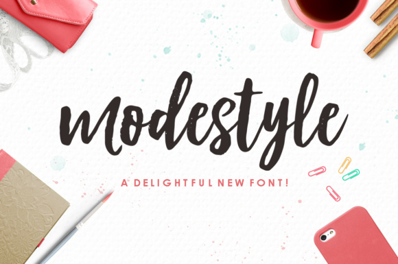 Modestyle: The Handcrafted Script Font for Scroll-Stopping Marketing