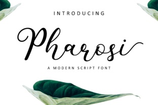Pharosi: A Modern Script Font for Polished Web Design