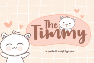 The Timmy Font: Bold, Cheerful, and Craft-Ready