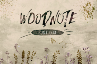 Woodnote: A Charcoal Typeface for Bold Editorial Design